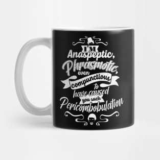 Black adder dictionary Mug